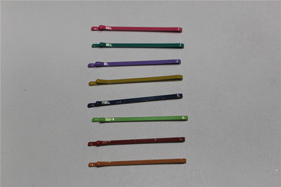 盤發(fā)夾與烤漆彩色一字夾 時(shí)尚發(fā)飾中的五金魅力